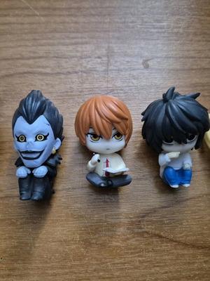Death Note Mini Figures new, set of 5 character figurines