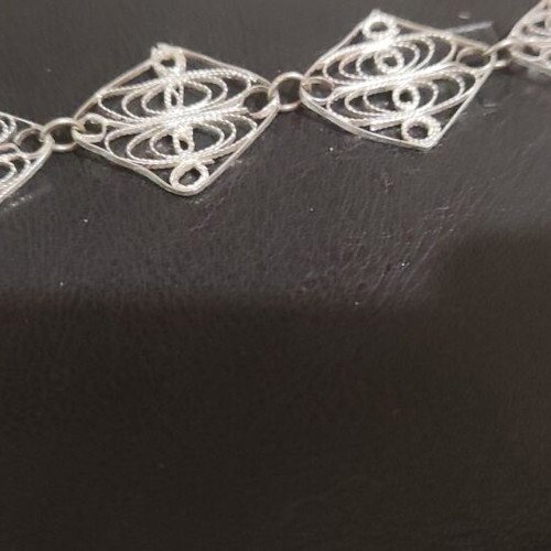 Silver 925 bracelet handmade filigree new