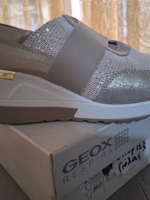 Sportex shoes size 40 like new, beige and gold