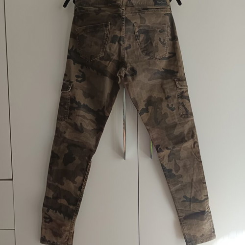 pepe jeans army skinny pants