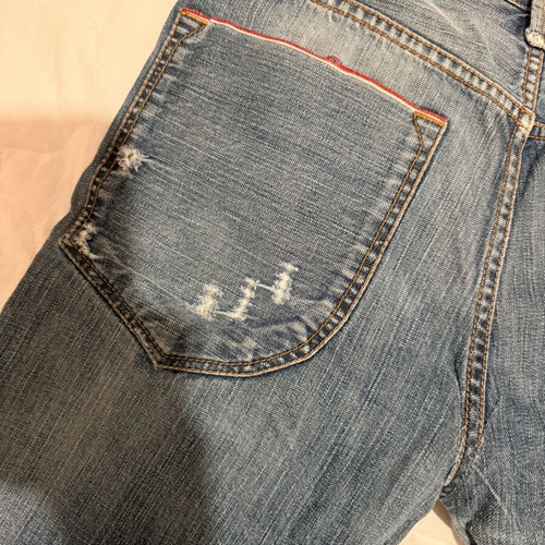 Staff Distressed Blue Jeans W31 L34 like new