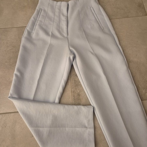 Zara office pants like new, turquoise