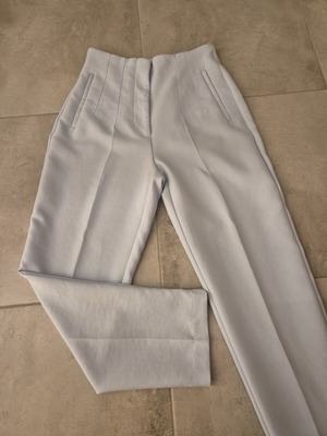 Zara office pants like new, turquoise