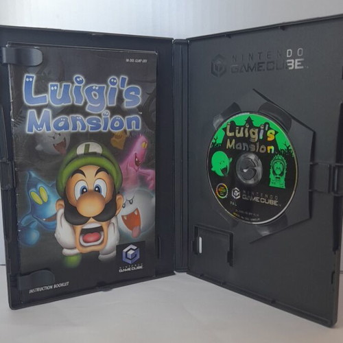 Luigi's Mansion GameCube English version like new with manual