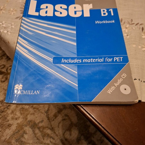 Laser B1 workbook used with audio CD