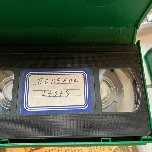 Pokémon VHS tapes used, Greek, dubbed