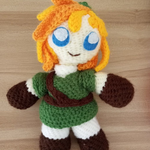 Link Amigurumi handmade, made to order