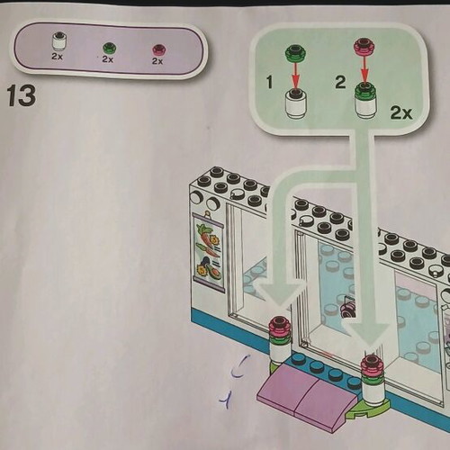 Lego Friends Heartlake City Supermarket like new