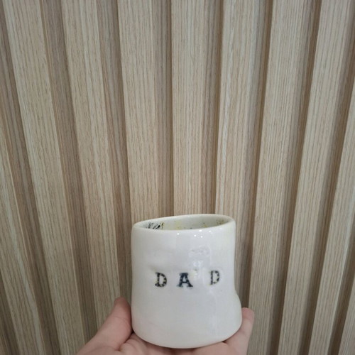 Espresso mug Dad new with splashes