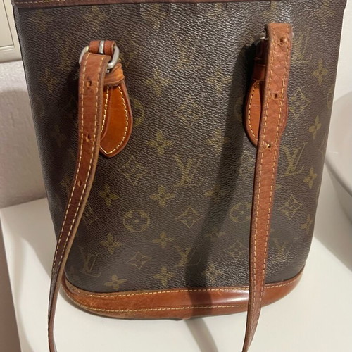 Louis Vuitton vintage handbag used, beige brown