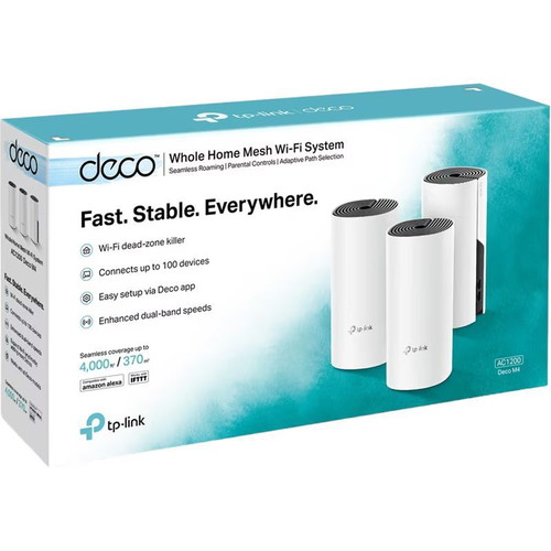 TP-Link Deco M4 Mesh WiFi (3 pieces) like new