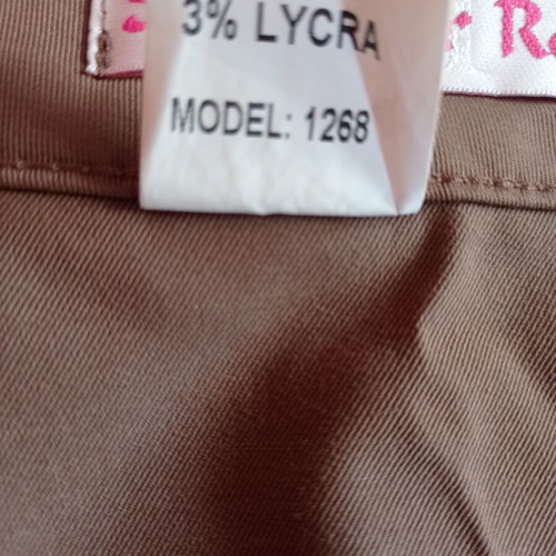 Women's summer skirt knee-length brown XL like new