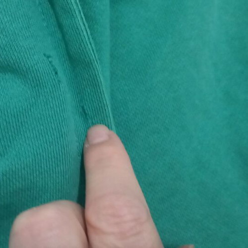 Zara hoodie green size 13-14 years like new with minor hood defect