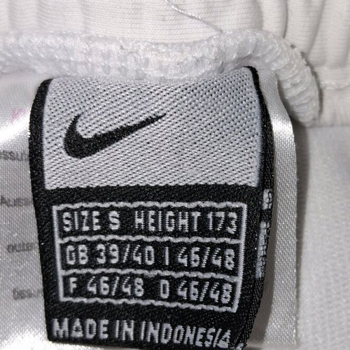 Nike white pants size Small new