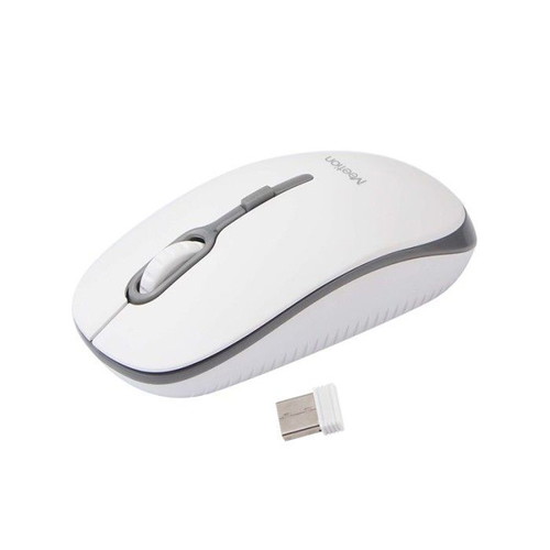 Meetion MT-R547 wireless mouse white and gray, new
