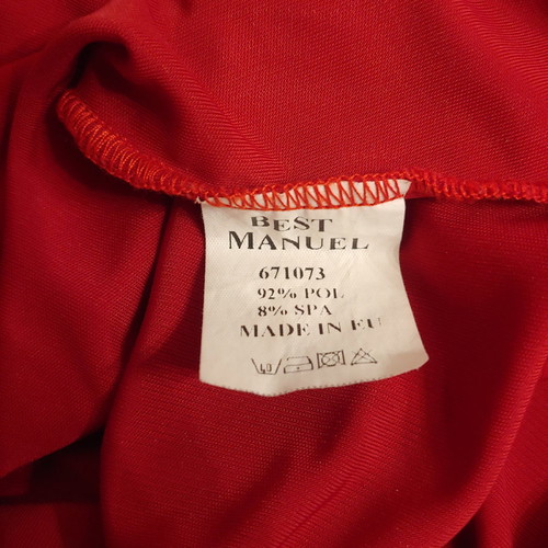 Best Manuel blouse ruby wrap used, size M