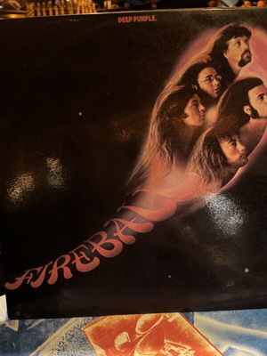 Deep Purple Fireball LP used, classic hard rock album