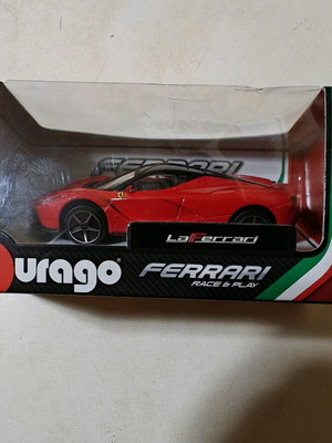 Ferrari κόκκινο μεταλλικό αυτοκίνητο σε κλίμακα 1/43 καινούργιο