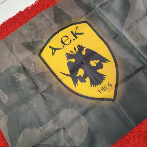 AEK wall banner vinyl, new 100 x 75 cm