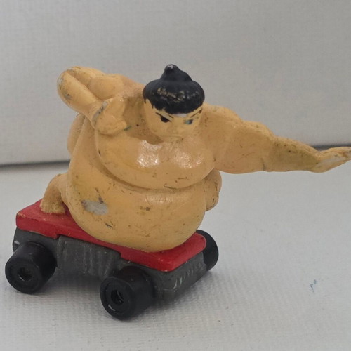 Skateboard Mania Wedgyson Sumo figure used with marker paint marks
