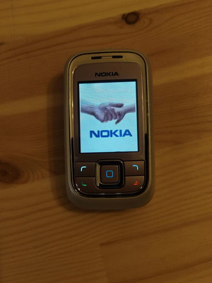 Nokia 6111 mobile phone, pink