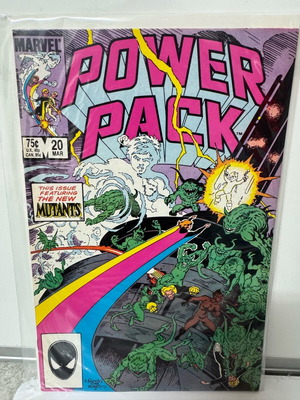 Marvel Comics Power Pack Issue 20 used, English (1985)