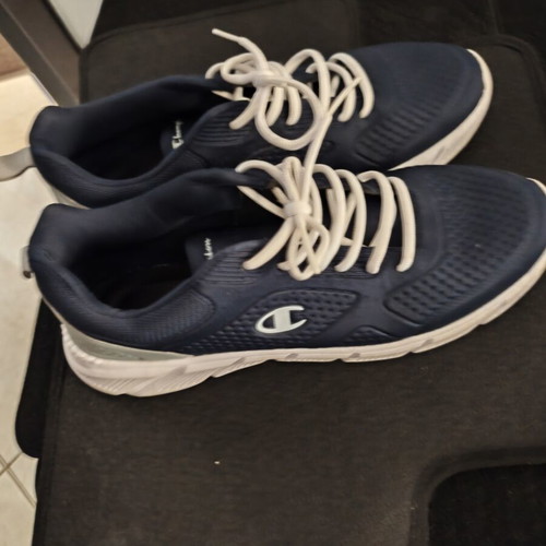 Champion athletic shoes size 45 like new, blue gray