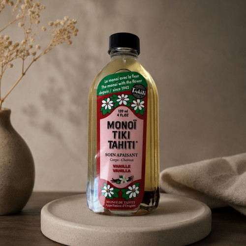 Monoi Tiki Tahiti Vanille Body and Hair Oil new 120ml