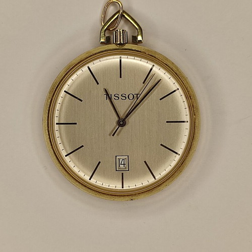 Tissot Vintage Pendant Watch 41mm ETA 2853 used, manual winding