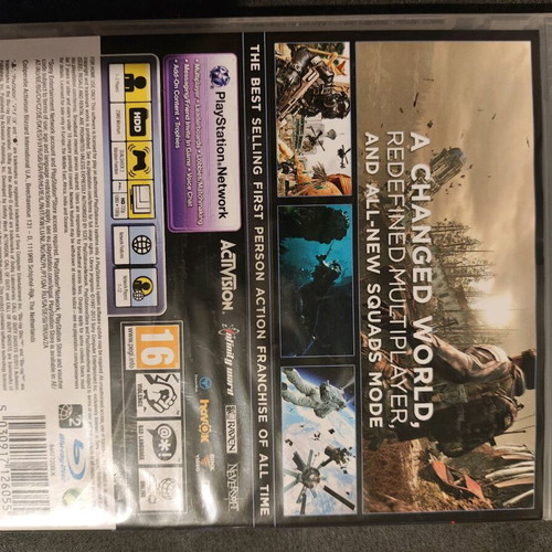 Call of Duty Ghosts PlayStation 3 game like new