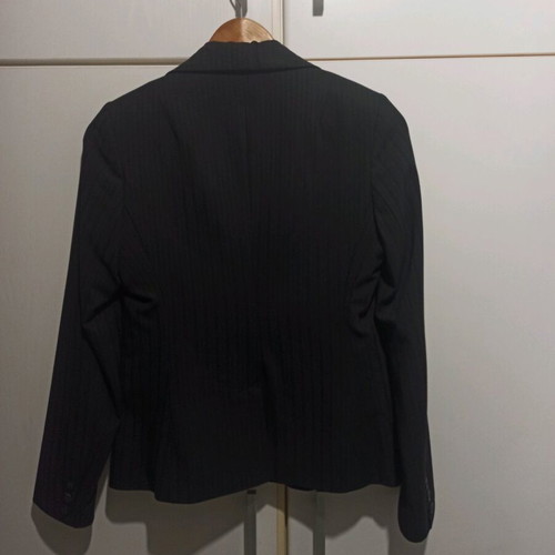 Ysatis black striped suit S like new, jacket and trousers