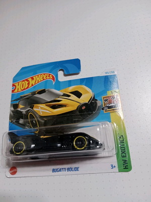 HotWheels Bugati Bolide figure new in original packaging