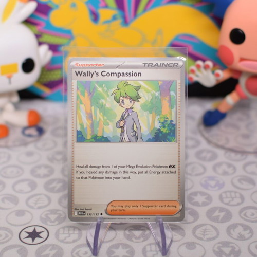 Pokemon Card Wally's Compassion MEG 132 like new