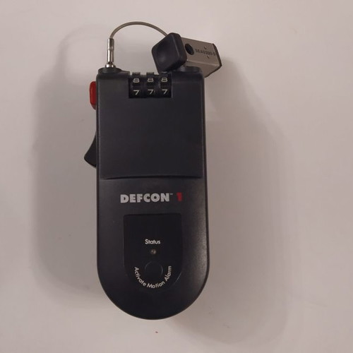Targus Defcon1 Security Base Plate PA400U used, laptop cable lock with alarm