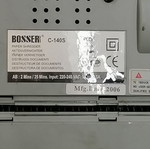 Document shredder like new, needs cleaning
