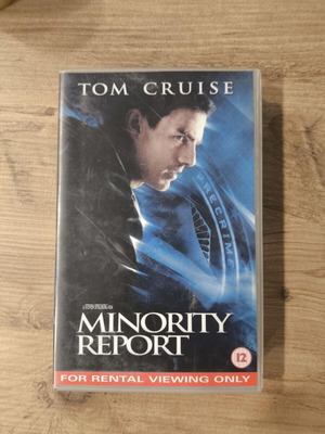 Minority Report VHS used, in good condition