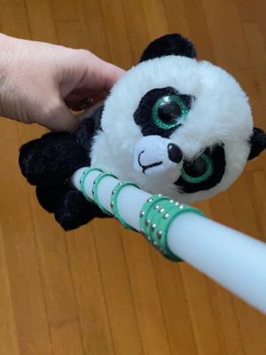 Πασχαλινή λαμπάδα με λούτρινα TY καινούργια