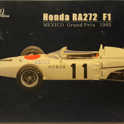 Collectible model Ebbro Honda RA272 F1 Mexico Grand Prix 1965 new