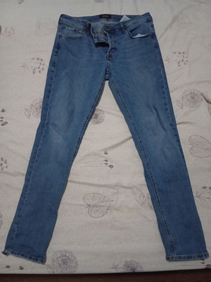Τζην παντελόνι Jack & Jones Glenn slim μέγεθος 32/33 μπλε σαν καινούργιο