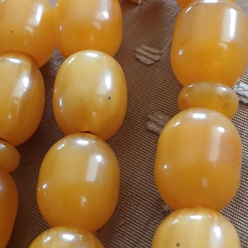 Mastic Worry Beads chatzikos10 used, old German Bakelite