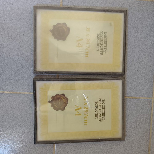 Photo frames set of two, new