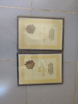 Photo frames set of two, new