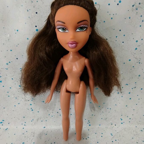 Bratz Style It Yasmin nude doll used with flaws
