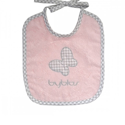 Byblos pink bib 100% cotton new