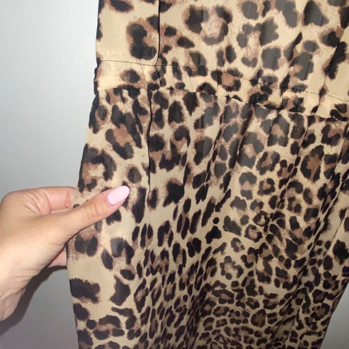 Maxi leopard airy kimono for the beach