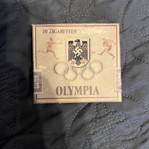 WWII cigarette box
