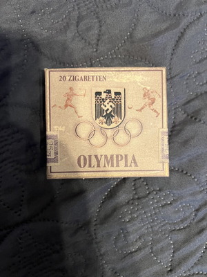WWII cigarette box