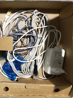 Fritz box 7590 ελαφρώς μεταχειρισμένο με όλα τα παρελκόμενα
