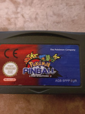 Pokemon Pinball: Ruby & Sapphire used for Game Boy Advance