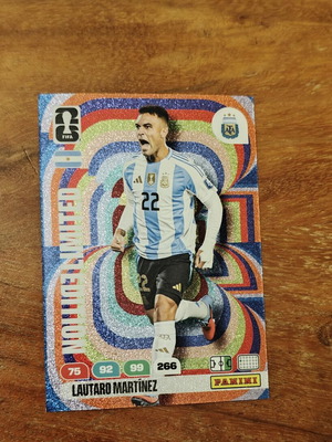 Panini Adrenalyn XL Lautaro Martinez card like new, single piece
